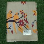 Women Linen Cotton Saree for Summer Comfort with Airy Texture