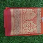 Women Fancy Cotton Saree for Festive Wear with Stylish Border & Premium Look