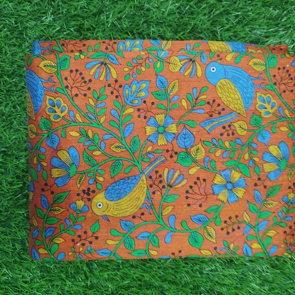 Women Printed Cotton Saree for Office Wear with Smart Print & Elegant Look