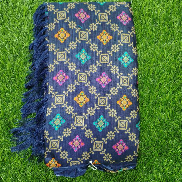 Women Fancy Cotton Saree for Party Styling with Chic Design & Vibrant Appeal
