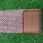 Women Linen Cotton Saree for Daily Styling with Simple Look & Soft Fabric