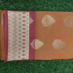 Women Linen Cotton Saree for Summer Wear with Natural Fabric & Breathable Comfort