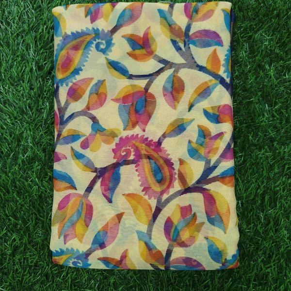 Women Cotton Saree for Relaxed Wear with Smooth Fabric & Everyday Elegance