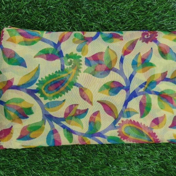 Women Fancy Cotton Saree for Celebrations with Designer Touch & Stylish Flow