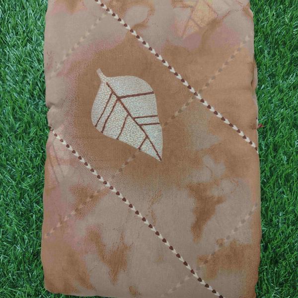 Women Printed Cotton Saree with Abstract Print Design
