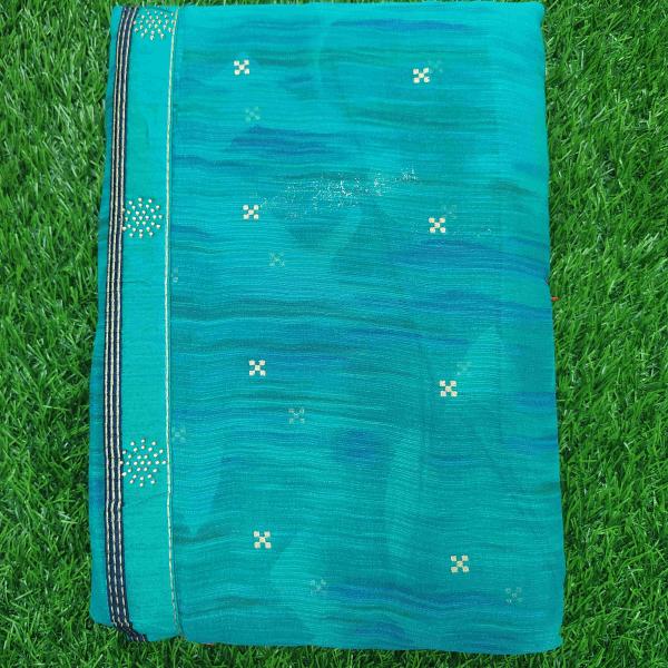 Women Fancy Cotton Saree with Trendy Fashion Look