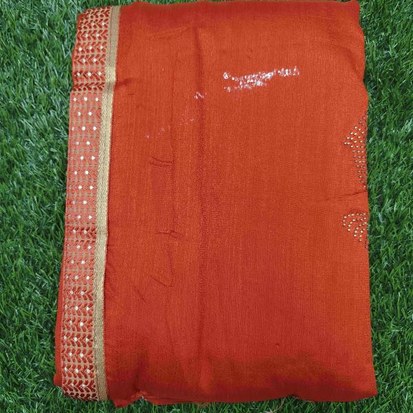 Traditional Stone Work Saree Collection