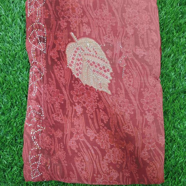 Wedding Special Stone Work Saree