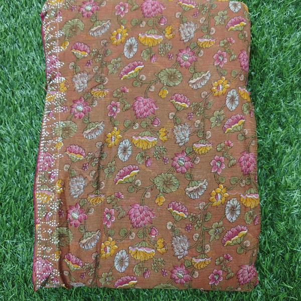 Women Fancy Cotton Saree for Occasion Wear with Chic Style