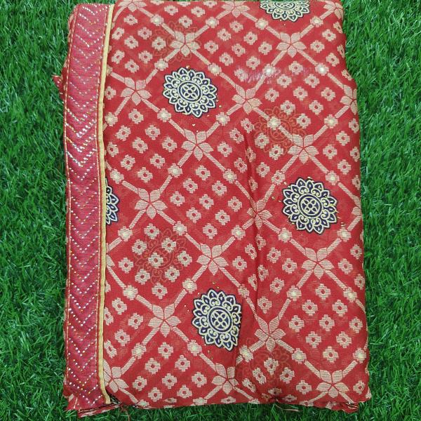 Women Linen Cotton Saree for Daily Comfort with Simple Design