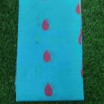 Women Printed Cotton Saree with Creative Design Flow