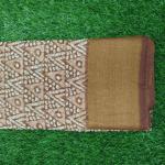 Women Printed Cotton Saree with Delicate Pattern Work
