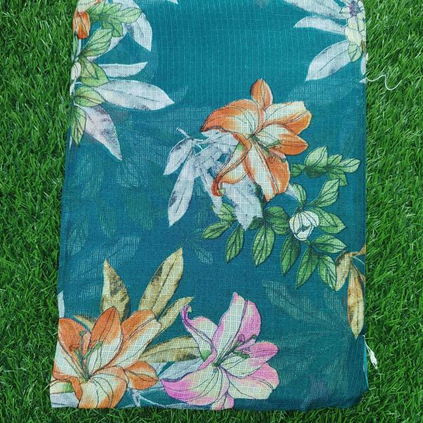 Women Fancy Cotton Saree with Chic Festive Appeal