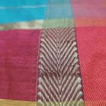Women Linen Cotton Saree with Relaxed Natural Finish
