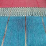 Women Linen Cotton Saree with Relaxed Natural Finish