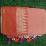 Women Silk Cotton Saree with Elegant Party Style
