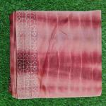 Women Linen Cotton Saree with Clean Summer Style