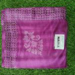 Women Printed Cotton Saree with Abstract Print Pattern