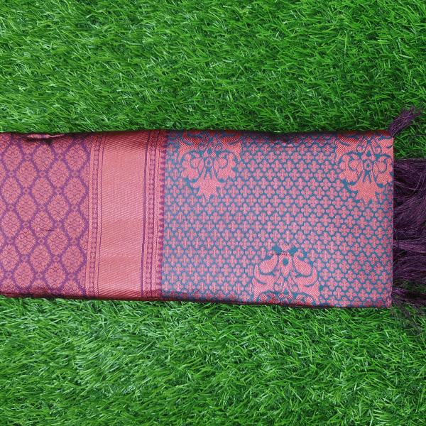 Women Silk Cotton Saree with Cultural Design Touch