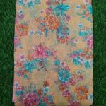 Women Printed Cotton Saree with Unique Pattern Design