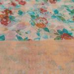 Women Linen Cotton Saree with Neutral Tone Finish