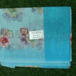 Women Printed Cotton Saree with Soft Color Detailing