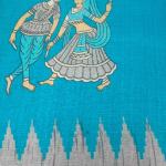 Women Linen Cotton Saree for Everyday Comfort with Minimal Look