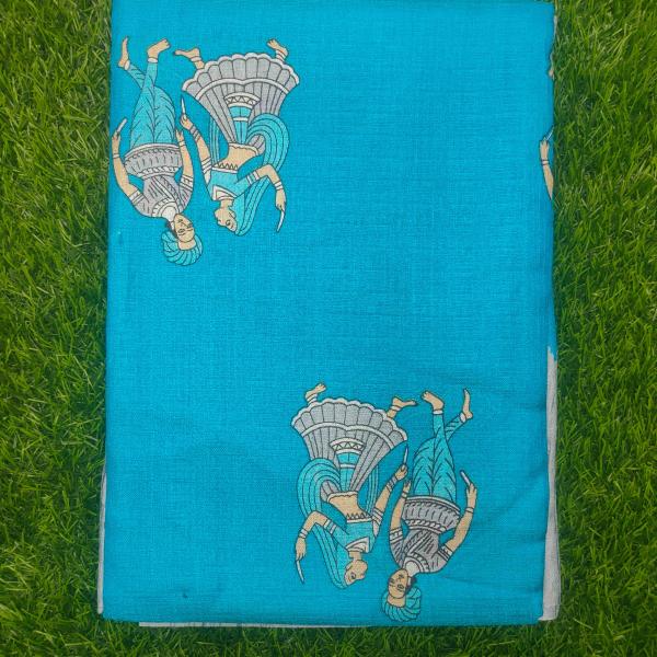 Women Linen Cotton Saree for Everyday Comfort with Minimal Look